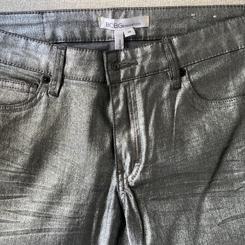S28 Metallic BCBG Jeans
